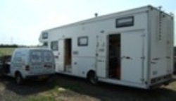 MMC Kent at work on a RV conversion